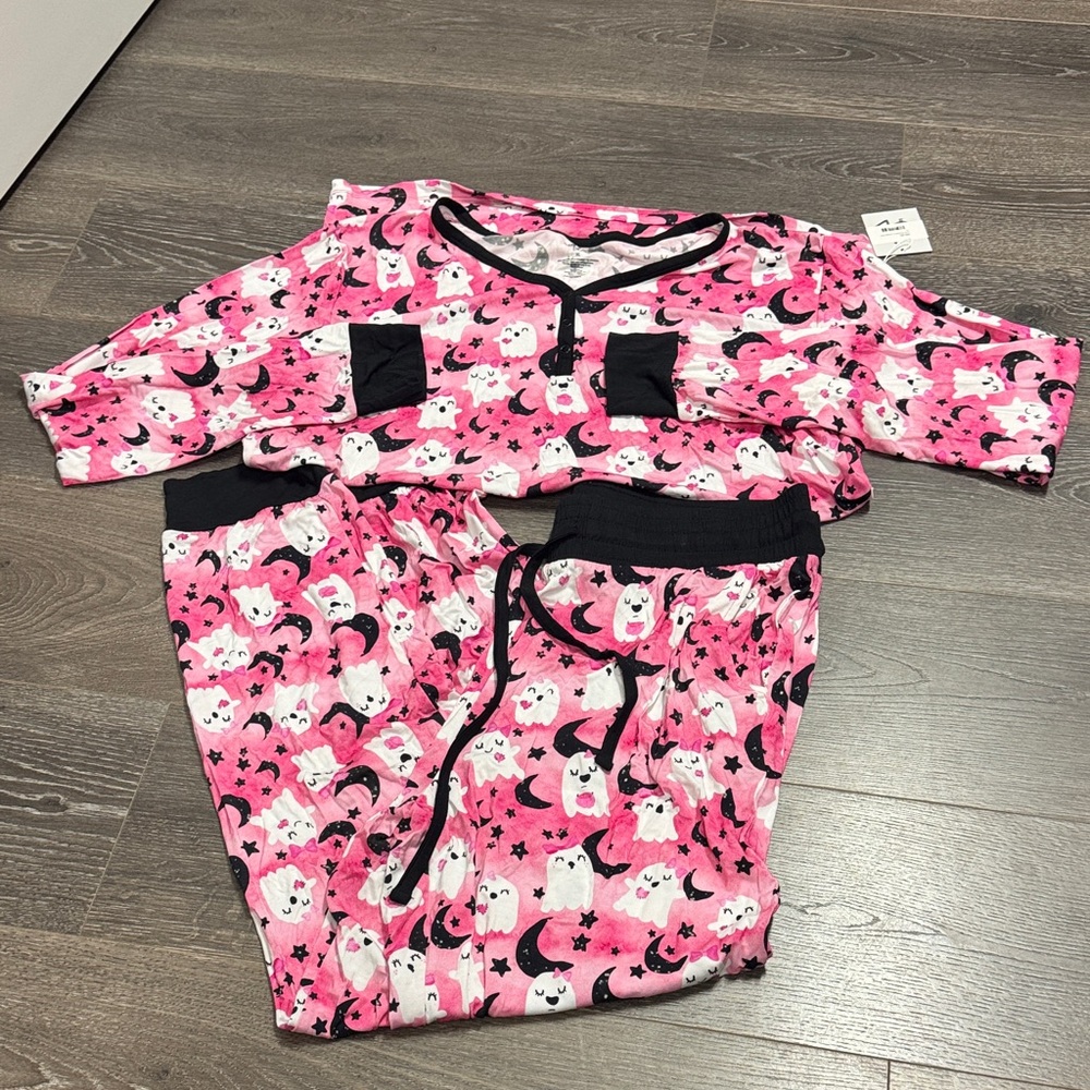 Birdie bean Halloween pajama set